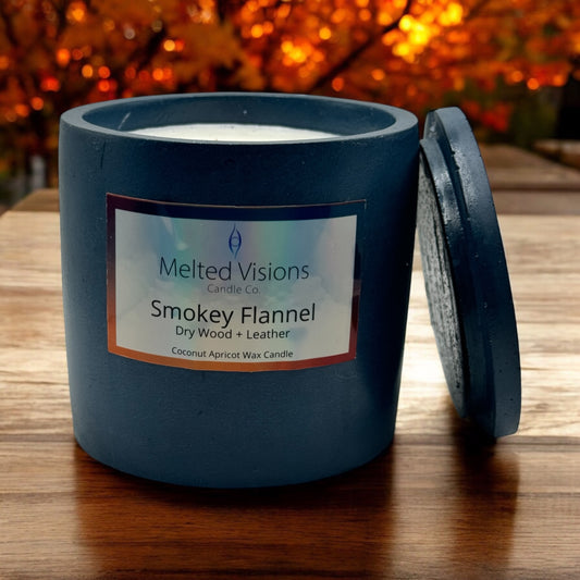 Smokey Flannel Candle